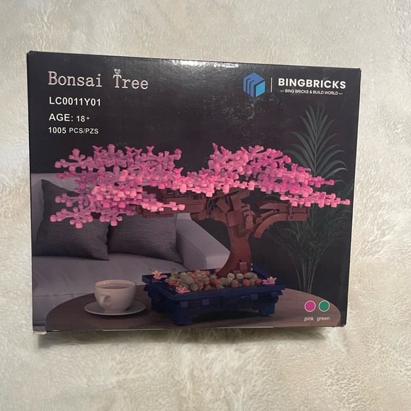 Bingbricks Other - 🌸 Bingbricks Bonsai Tree Building Set – 1005 Pieces (Brand New!)